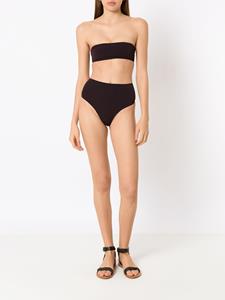 clubebossa Clube Bossa Bandeau top - Zwart