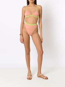 clubebossa Clube Bossa Bikini met contrasterende afwerking - Roze