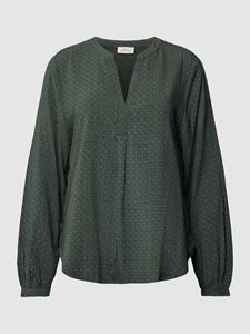 S.Oliver Blouse met tuniekkraag, model 'Wechs'