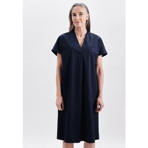 seidensticker Sommerkleid "Schwarze Rose", Kurzarm V-Neck Uni