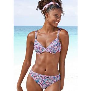 S.Oliver RED LABEL Beachwear Bikinitop met beugels Scatter met kleine ringen bij de bandjes