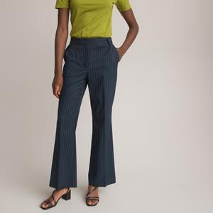 LA REDOUTE COLLECTIONS Flare broek met tennisstrepen