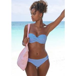 s.Oliver RED LABEL Beachwear Beugelbikini in bandeaumodel in gedraaide look