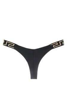 Versace Bikinislip met Greca-print - Zwart