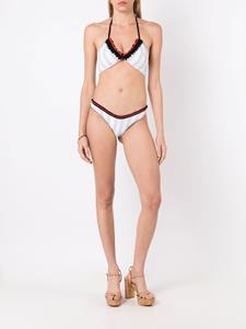 amirslama Amir Slama Bikini met gehaakte afwerking - Wit