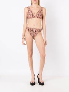 amirslama Amir Slama Bikini met bloemenprint - Rood
