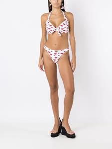 amirslama Amir Slama Bikini met all-over print - Wit