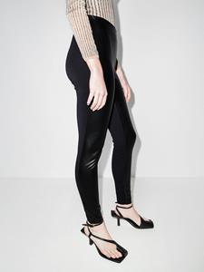 Wolford Legging met vlakken - Zwart