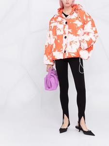 theattico The Attico Legging met uitgesneden detail - Zwart