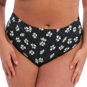 Elomi Plain Sailing Black Daisy Bikini Brief 