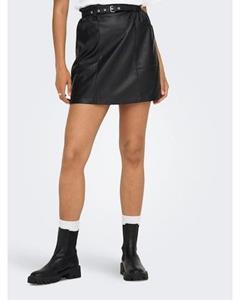 ONLY Lederimitatrock ONLNEWHEIDI FAUX LEATHER SKIRT OTW