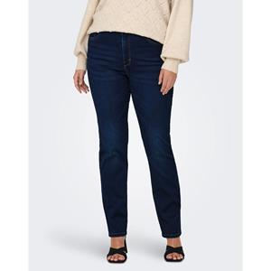 ONLY CARMAKOMA High-waist jeans CARAUGUSTA HW STRAIGHT DNM BJ61-2 NOOS