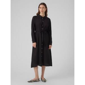 Vero Moda Hemdblusenkleid VMDEBBY LS CALF SHIRT DRESS WVN GA NOOS