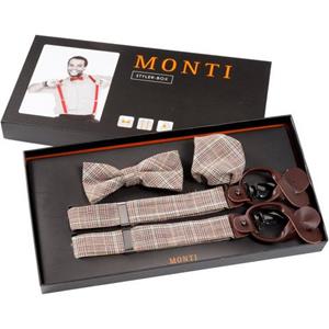 MONTI Hosenträger SANDRO (Set, 3-St) mit Karo-Muster