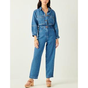 SESSUN Wijde rechte jeans Nica