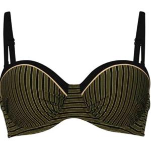 rosafaia Rosa Faia Holiday Stripes Underwire Bikini Top 