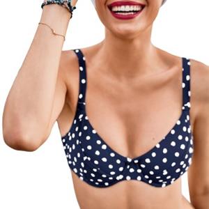 rosafaia Rosa Faia Blue Dots Luna Bikini Bra 