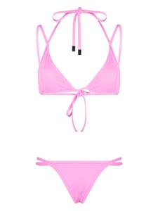 The Attico Bikini met bandje - Roze