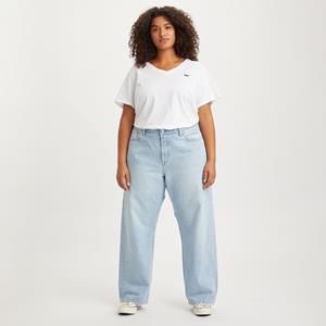 Dames Levis Plus 501 90s Jeans in Lichtblauw