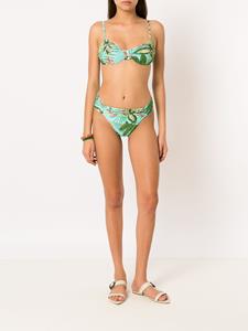 lygia&nanny Lygia & Nanny Bikinitop met tropische print - Groen
