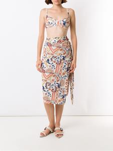 lygia&nanny Lygia & Nanny Bikinitop met print - Beige