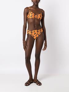 lygia&nanny Lygia & Nanny Gedraaide bikinitop - Oranje