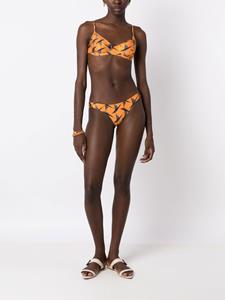 lygia&nanny Lygia & Nanny Bikinitop met print - Oranje