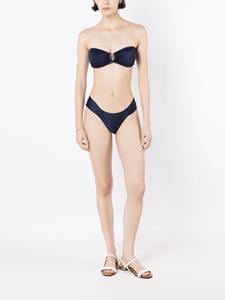 lygia&nanny Lygia & Nanny Bikinitop met gesmockt detail - Blauw