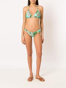 lygia&nanny Lygia & Nanny Bikinislip met tropische print - Groen