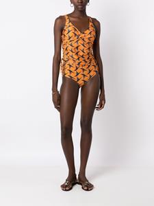 lygia&nanny Lygia & Nanny Tankini met veters - Oranje