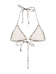 toryburch Tory Burch Bikinitop met print - Beige