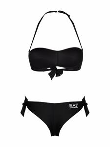 ea7emporioarmani Ea7 Emporio Armani Bikini met halternek - Zwart