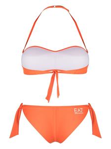 ea7emporioarmani Ea7 Emporio Armani Bikini met logoprint - Oranje