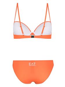 ea7emporioarmani Ea7 Emporio Armani Bikini met logoprint - Oranje