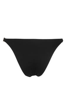 Moschino Bikinislip met logoplakkaat - Zwart