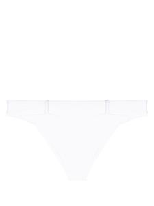 Moschino Bikinislip met ceintuur - Wit