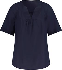 Your Look... for less! Dames Katoenen blouse marine Größe