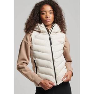 Superdry Steppweste HOODED MICROFIBRE PADDED GILET