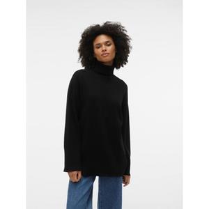 Vero Moda Rollkragenpullover VMGOLDNEEDLE WIDE LS LONG ROLLNECK PULL.