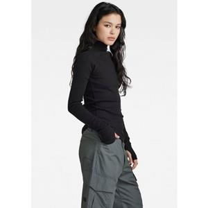 G-Star RAW Rollkragenpullover "Slim rib mock"
