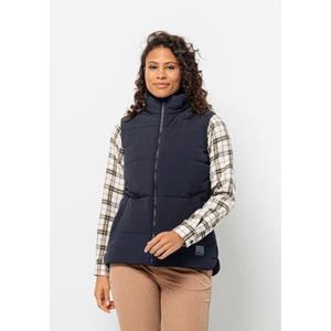 Jack Wolfskin White Frost Vest Women Outdoor-bodywarmer Dames L blue night b