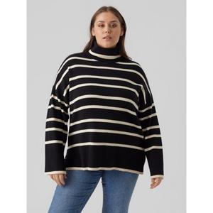 Vero Moda Curve Rollkragenpullover "VMSABA LS ROLLNECK BLOUSE GA NOOS CUR"