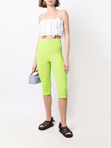 MSGM Cropped legging - Groen