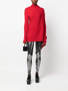 Vivienne Westwood Legging met metallic-effect - Zilver