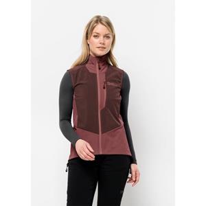 Jack Wolfskin Alpspitze Vest Women Softshellbodywarmer met RECCO-lokalisatiesysteem Dames 