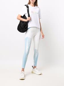 stellamccartney Stella McCartney Legging met logoprint - Wit