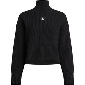 Calvin Klein Jeans Plus Rollkragenpullover "PLUS LABEL CHUNKY SWEATER"