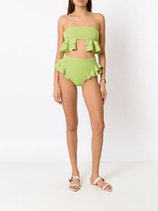 Clube Bossa High waist bikinislip - Groen