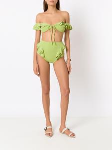 Clube Bossa High waist bikinislip - Groen