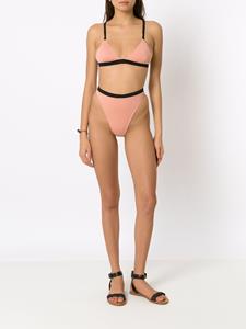 Clube Bossa Bikinislip met contrasterende afwerking - Roze